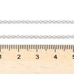 Устойчивые к потускнению ожерелья из нержавеющей стали 304 унисекс ожерелья-цепочки Rolo&nbsp;NJEW-507L-6