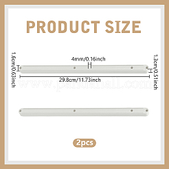 2 шт. пластиковые направляющие для ящиков&nbsp;AJEW-WH0752-062C