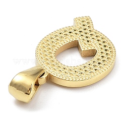 Pendentifs en acier inoxydable chirurgical 316L avec placage ionique (IP)&nbsp;STAS-Q247-01G-17