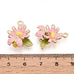 Подвески из эмали и сплава&nbsp;ENAM-T022-41KCG-01