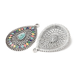 Сплав в тибетском стиле с акриловыми подвесками&nbsp;PALLOY-F319-05B-AS