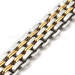 Bracelets de montre en acier inoxydable 201 avec placage sous vide pvd&nbsp;STAS-E165-08GP