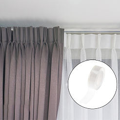 4 рулон двухсторонней прозрачной акриловой клейкой ленты AJEW-DC0001-43