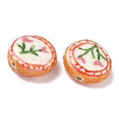 Фарфоровые бусины ручной работы&nbsp;PORC-C008-04A