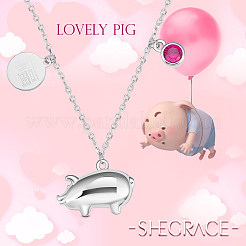 Colliers avec pendentif en 925 argent sterling&nbsp;JN860A