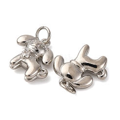 Латунные микро проложить кубического циркония подвески&nbsp;KK-P308-57P