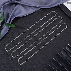 Цепочки-цепочки Figaro из нержавеющей стали 304&nbsp;NJEW-UN0001-29P