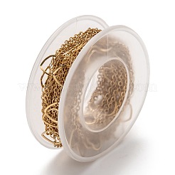 Ионное покрытие (IP) 304 нержавеющая сталь сердцевидные кабельные цепи&nbsp;STAS-P254-06G