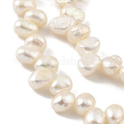 Brins de perles de culture d'eau douce naturelles&nbsp;PEAR-A006-15-X