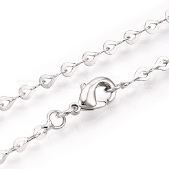 Ожерелья с цепочкой из меди&nbsp;NJEW-N054-10P