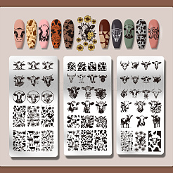 Шаблоны для дизайна ногтей своими руками из нержавеющей стали&nbsp;MRMJ-PH0002-96B