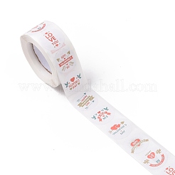 Круглые бумажные наклейки на день святого валентина&nbsp;DIY-I107-05B