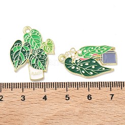 Подвески из сплава с эмалью&nbsp;X-ENAM-P266-01B-G