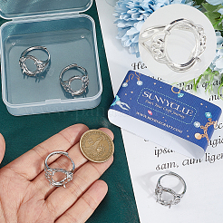 4 шт. латунные регулируемые кольца&nbsp;KK-SC0007-04