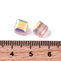 Гальваническим стеклянные бусины&nbsp;EGLA-G040-01A-AB02