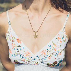 8шт 2 цвета латунные микропаве прозрачные кубические циркониевые подвески&nbsp;KK-DC0003-85