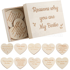 Незаконченная фанерная отделка&nbsp;AJEW-WH20017-79A