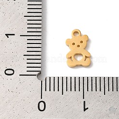 PVD-Vakuumbeschichtung 304 Edelstahl-Anhänger&nbsp;X-STAS-L081-006G