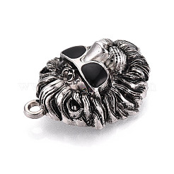 Тибетском стиле сплава эмали подвески&nbsp;ENAM-N067-01AS