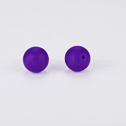 Perline focali rotonde in silicone&nbsp;SI-JX0046A-06
