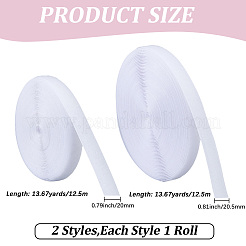 25 m 2 stili nastri in poliestere con gancio e passante&nbsp;DIY-CY0003-65A-01