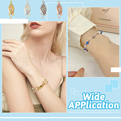 8 шт. 8 стиля застежек-коробок из нержавеющей стали 304&nbsp;STAS-TA0002-60