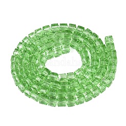Transparente Glasperlen Stränge&nbsp;LS-GLAA-R041-8x8mm-A14