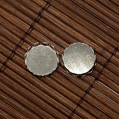 9.5~10 millimetro copertura in vetro trasparente cabochon cupola per piatto foto DIY che fanno ottone cabochon tondo&nbsp;DIY-X0103-P