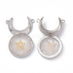 Подвески из кристаллов натурального кварца&nbsp;G-G983-02P-07