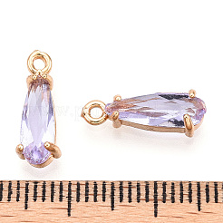 Граненые подвески стекла&nbsp;GLAA-T010-004F