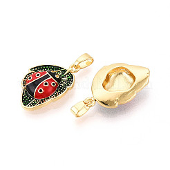 Латунь эмаль подвески&nbsp;KK-N257-60G