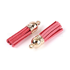 Искусственные замши кисточкой подвесные украшения&nbsp;X-FIND-R095-023LG