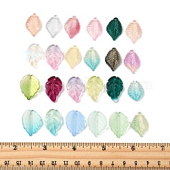 50шт 3 стиля прозрачные стеклянные подвески&nbsp;GLAA-FP0001-28