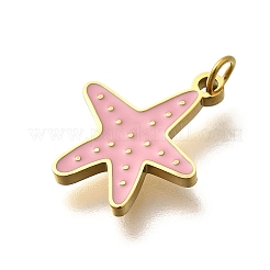 Подвески из нержавеющей стали 304 с эмалью&nbsp;STAS-R153-14G