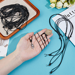 Наборы для самостоятельного изготовления регулируемых вощеных шнуровых подвесок и браслетов из полиэстерового шнура&nbsp;NJEW-NB0001-26