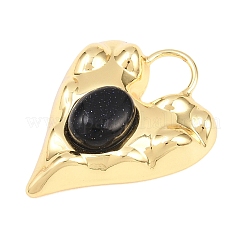 Synthetische blauen Goldstone-Anhänger&nbsp;GG-G001-02G-04