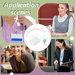 100 шт. Карточки-проигрыватели значков для ювелирных изделий из крафт-бумаги&nbsp;OPC-NB0001-04B