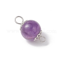 6 шт. 6 стиля: натуральный крашеный зеленый тигровый глаз&nbsp;PALLOY-JF04272