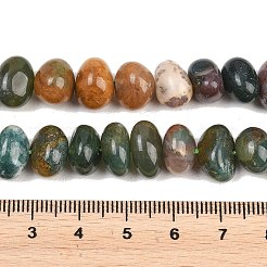 Natur Indien Achat Perlen Stränge&nbsp;G-RM250109-B7