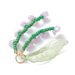 Стеклянные подвески из бисера&nbsp;PALLOY-MZ01249-03