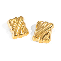 Pendientes de acero inoxidable 304 para mujer&nbsp;WX0122