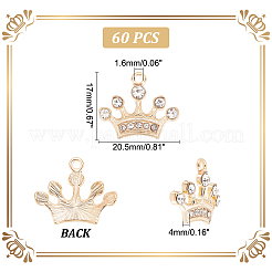 60 шт. Подвески из сплава с эмалью&nbsp;FIND-DC0001-68