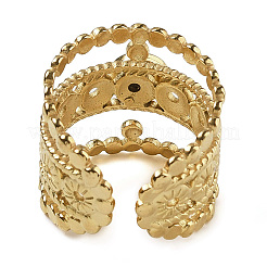 Anillos de dedo de ágata sintética de encaje azul&nbsp;RJEW-U027-03G-09