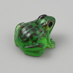 Украшения для выставки лягушек из светящейся смолы&nbsp;RESI-WH20018-001B