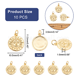 Латунные подвески&nbsp;KK-AR0002-77