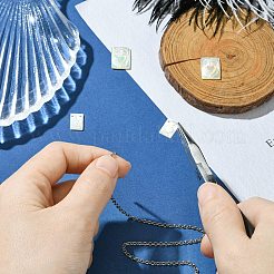 4 шт. 2 стиля подвески из натуральной белой перламутровой ракушки&nbsp;SHEL-CJ0001-37