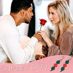 Ожерелья для кормления своими руками с розами&nbsp;DIY-TA0006-35