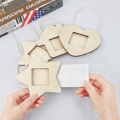 Pendentifs en bois&nbsp;WOOD-PH0008-61