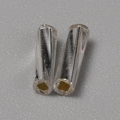Backfarbe Glas Twist Signalhornperlen&nbsp;GLAA-WH0039-12A