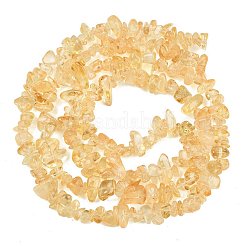 Natürlichen Citrin Perlen Stränge&nbsp;G-F328-13